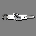 Key Clip W/ Key Ring & Owl (Side) Key Tag